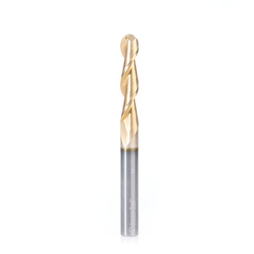 Amana Tool 51915-Z S.C 3/8″ Ballnose Upcut ZrN