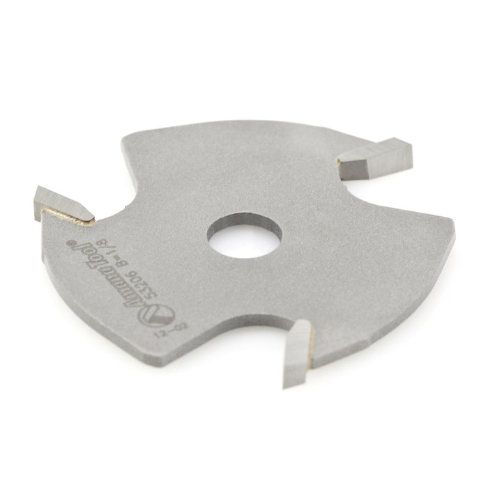 Amana Tool 53206 Slotting Cutter 3 Wing x 1-7/8 D x 1/8 CH x 5/16 Inner D