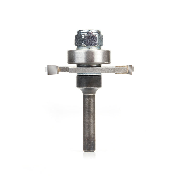 Amana Tool 53408 Slotting Cutter Assembly 3 Wing x 1-7/8 D x 3/16 CH x 1/4 Inch SHK Router Bit