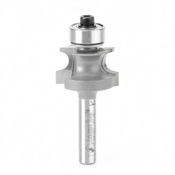 Amana Tool 54160 Carbide Tipped Corner Round 1/8 R x 7/8 D x 9/16 CH x 1/4 Inch SHK Router Bit