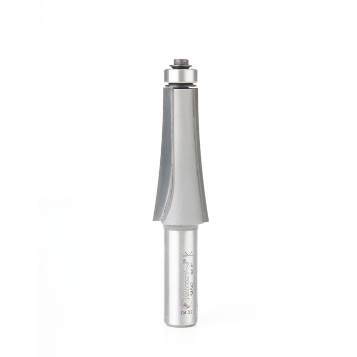Amana Tool 54542 Guitar Fingerboard Radiusing 12 Inch Radius x 0.8 Dia x 1-7/8 CH x 1/2 Inch Shank Router Bit