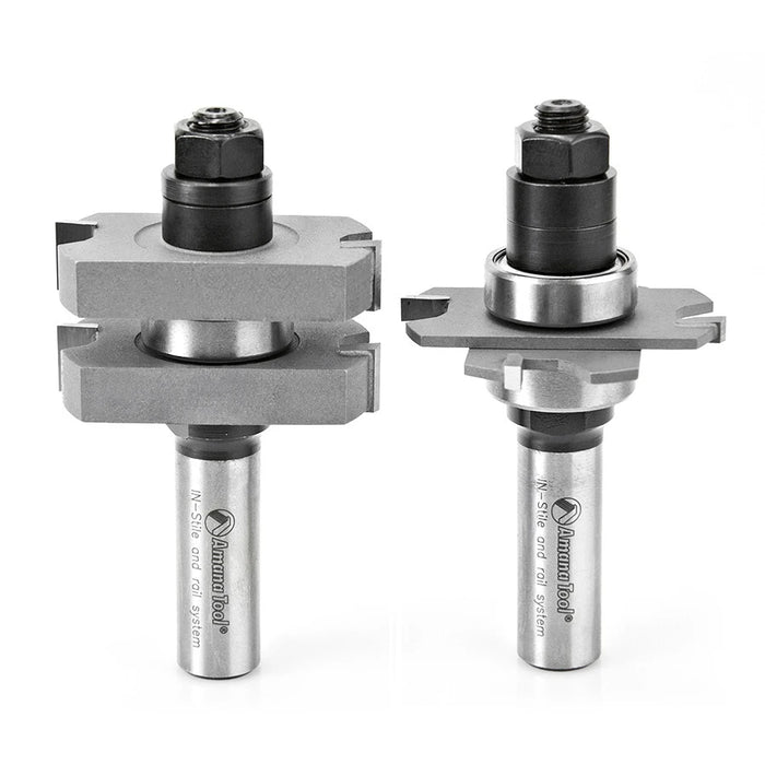 Amana Tool 55439 Carbide Tipped InStile &amp; Rail Mission Style/Straight 1-7/8 D x 5/8 to 1-1/8 CH x 1/2 Inch SHK w/ Lo