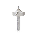 Amana Tool 56144 Carbide Tipped Roundover Router Bit for Beadboards, Engraving, Lettering & Decorative Trimming – 1/2 R x 1 D x 3/4 CH x 1/4 SHK x 2 Inch Long