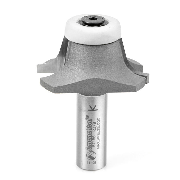 Amana Tool 57156 Carbide Tipped Undermount Bowl Solid Surface 1-25/32 D x 11/16 CH x 17 Deg Angle x 1/2 Inch SHK Router 