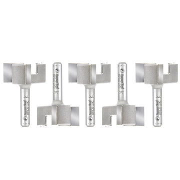 Amana Tool 45525-5 5Pcs 1-1/8″ 3Fl Surfacing 1/4S