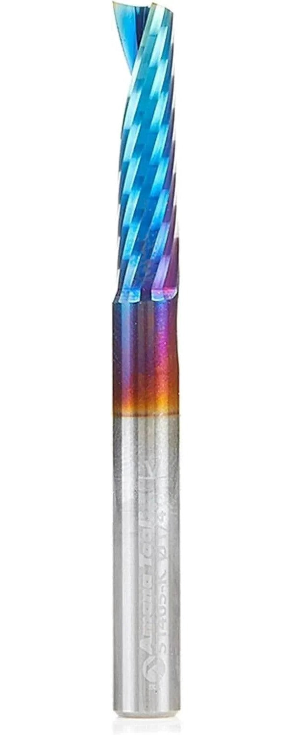 Amana Tool 51405-K Solid Carbide CNC Spektra Extreme Tool Life Coated Spiral O Flute - CNC Router Store