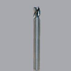 Onsrud Aluminum Finisher, 3 Flute Coolant Through End Mills, Long Length, Necked CNC Router Bit
