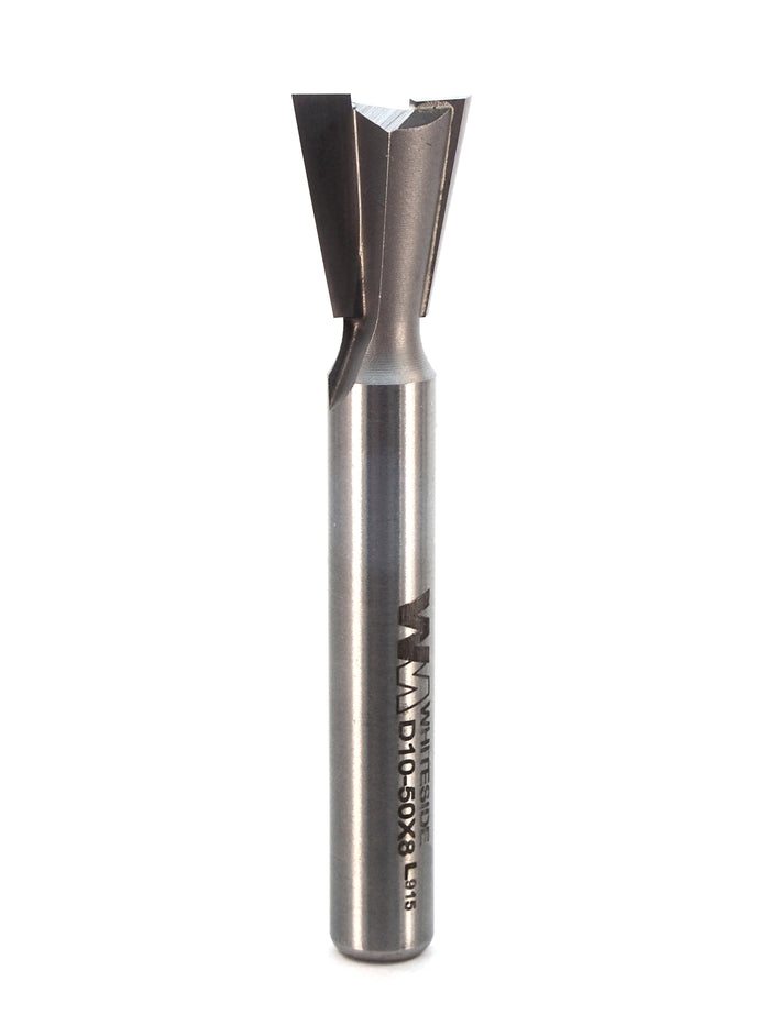 Whiteside D10-50X8 10° Dovetail Bit - 8mm Shank - official product photo