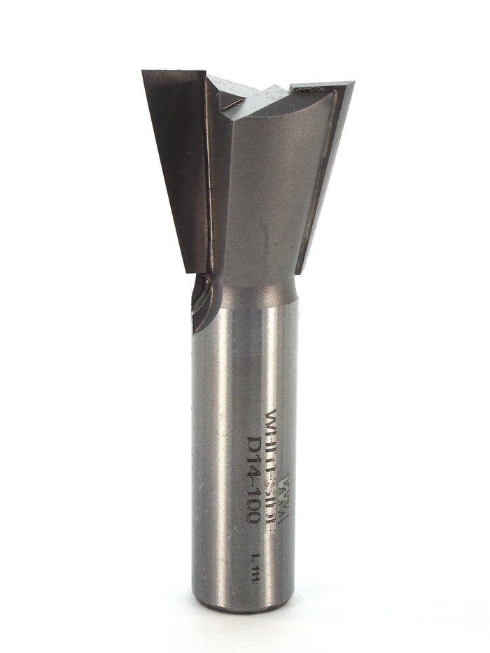 Whiteside D14-100 14° Dovetail Bit - 1/2" Shank - official product photo