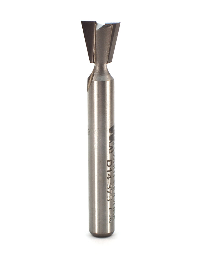 Whiteside D14-375 14° Dovetail Bit - 1/4" Shank - official product photo