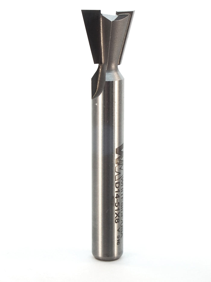 Whiteside D14-51X8 14° Dovetail Bit - 8mm Shank - official product photo