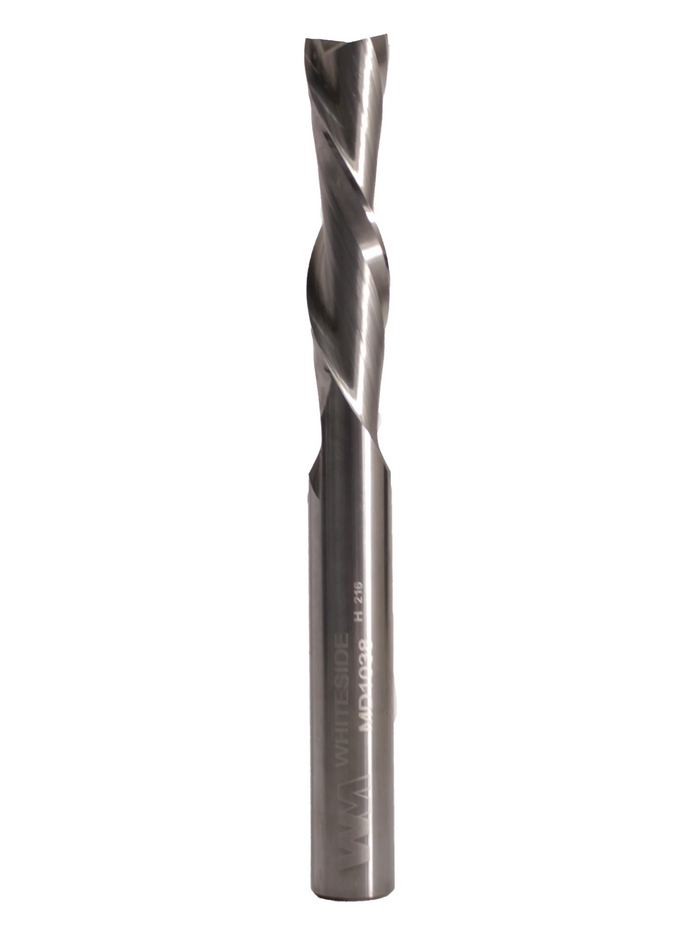 Whiteside MD1038 Metric Down Cut Spiral - 1 1/2" CL x 10mm Shank - official product photo