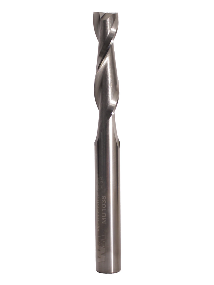 Whiteside MU1038 Metric Up Cut Spiral - 1 1/2" CL x 10mm Shank - official product photo