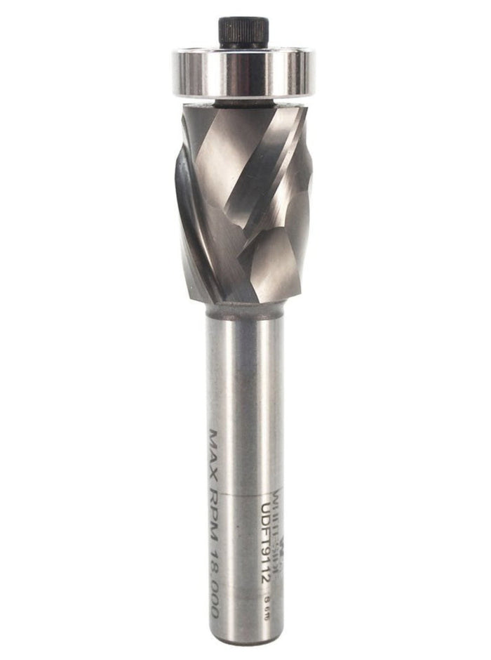 Whiteside UDFT9112 Classic Ultimate Flush Trim - 7/8" CD x 1 1/8" CL x 1/2" Shank - official product photo