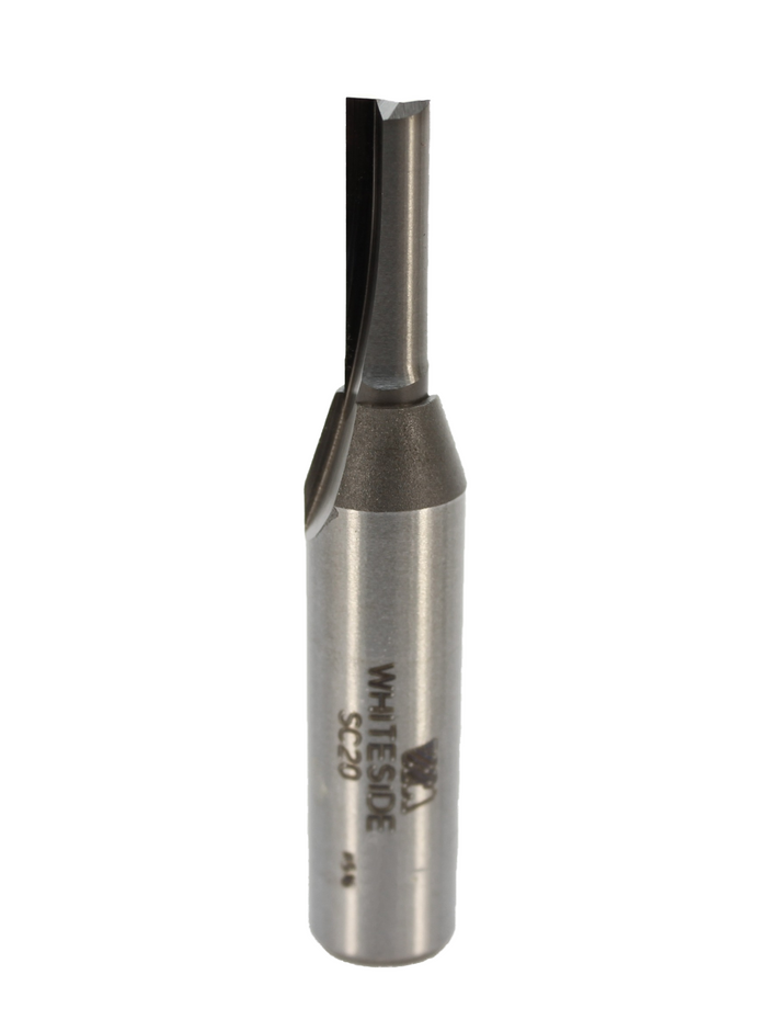Whiteside SC20 Carbide Straight - 1/4" CD x 3/4" CL x 1/2" Shank - official product photo