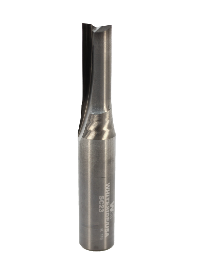 Whiteside SC23 Carbide Straight - 3/8" CD x 1" CL x 1/2" Shank - official product photo