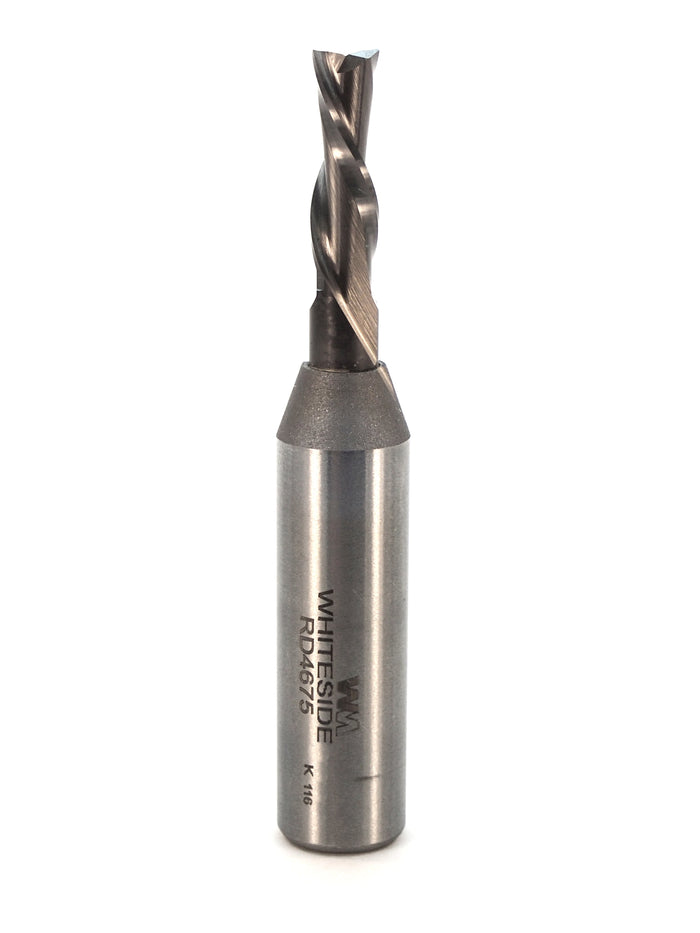 Whiteside RD4675 Down Cut Spiral - 1/4" CD x 3/4" CL x 1/2" Shank - official product photo