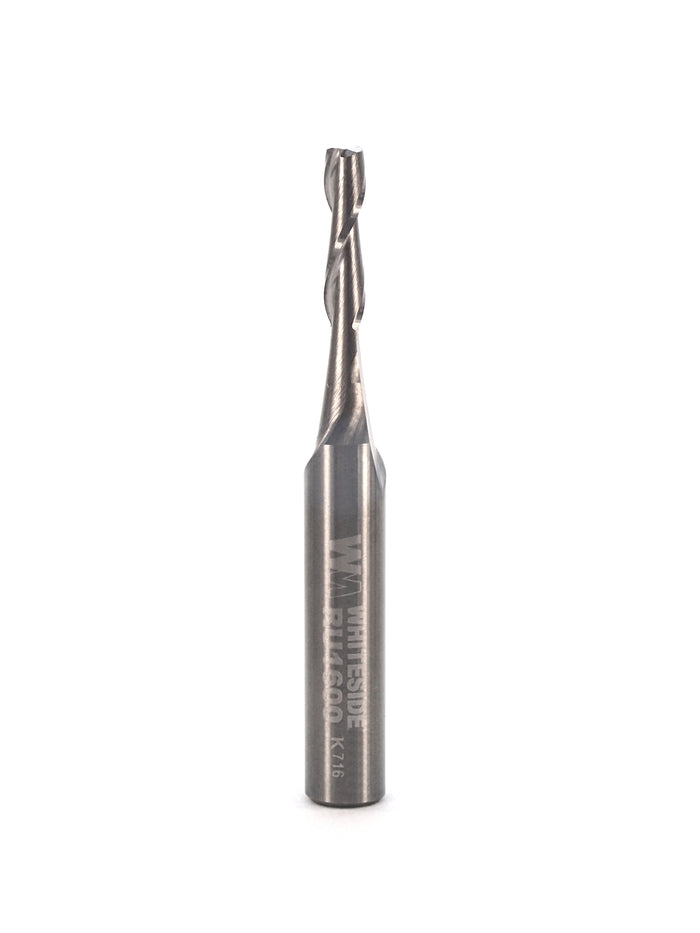 Whiteside RU1600 Up Cut Spiral - 1/8" CD x 1/2" CL x 1/4" Shank - official product photo