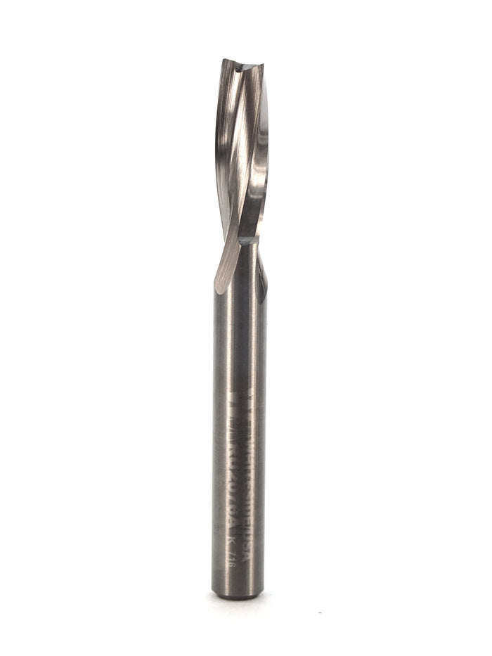 Whiteside RU2076A O-Flute Up Cut Spiral - 1/4" CD x 3/4" CL x 1/4" Shank - official product photo