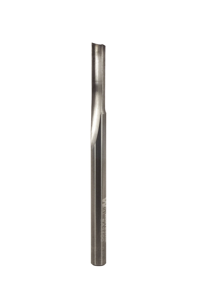 Whiteside SA2100 O-Flute Straight - 1/4" CD x 1" CL x 1/4" Shank - official product photo
