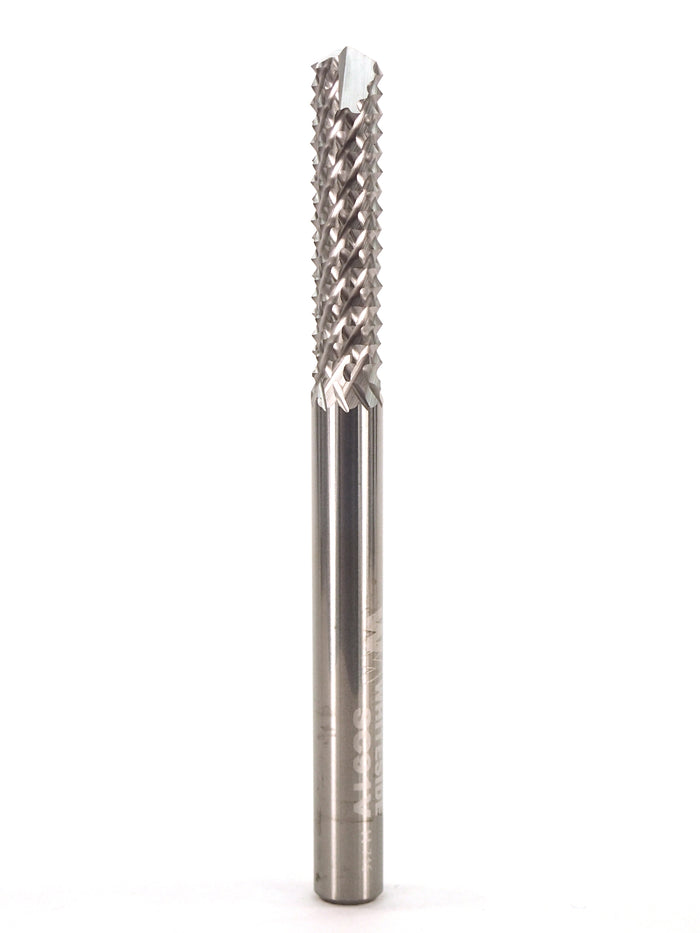 Whiteside SC91V Solid Carbide Fiberglass - 1/4" CD x 1" CL x 1/4" Shank - official product photo