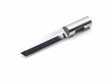 X-Edge XK3025D-O Flat-Point Double-Edge Knife Blade - 25mm Cut Length