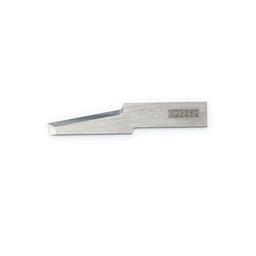 Lame de couteau plate à un seul tranchant X-Edge XZ0062 - Longueur de coupe de 13,2 mm
