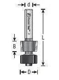 Amana Tool 47147 Laminate Trimmer With Euro Square Bearing