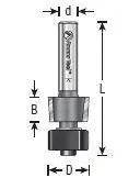 Amana Tool 47147 Laminate Trimmer With Euro Square Bearing