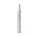 Amana Tool 51477 - 3/16" Single Flute Solid Carbide Spiral Router Bit, Mirror Finish for Aluminum & Plastics