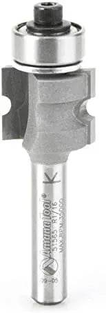 Amana Tool - 51565 Carbide Tipped Bullnose 1/16 Radius x 5/8 Dia x 1/2 x 1/4" Shank - CNC Router Store