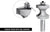 Amana Tool - 51565 Carbide Tipped Bullnose 1/16 Radius x 5/8 Dia x 1/2 x 1/4" Shank - CNC Router Store