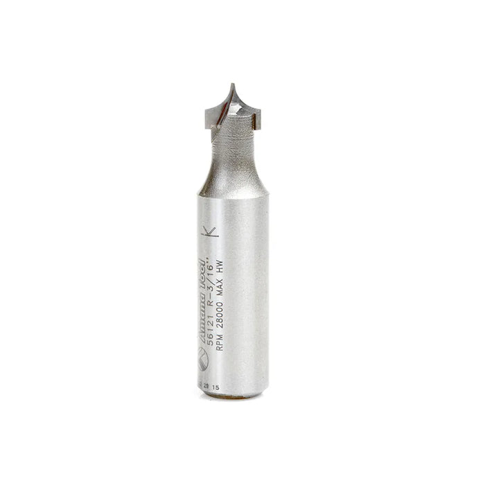 Amana Tool 56121 Carbide Tipped Point Cutting Roundover - CNC Router Store