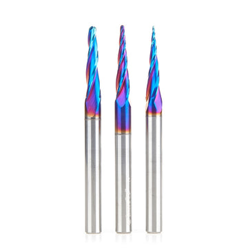 Amana Tool AMS-144-K 3Pc 3D Sc Carving Ballnose Spk