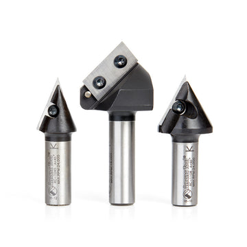Amana Tool AMS-157 3Pc CNC 3D Signmaking 1/2″ Shk