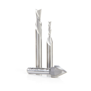 Amana Tool AMS-255 3Pc CNC Basic Pack 1/4″ Shank