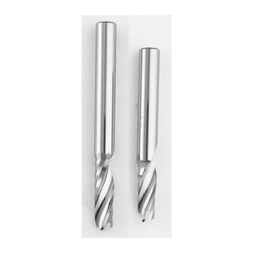 Belin 33635A 1/4" Upcut O-Flute CNC Router Bit - Aluminum & Non-Ferrous Metals