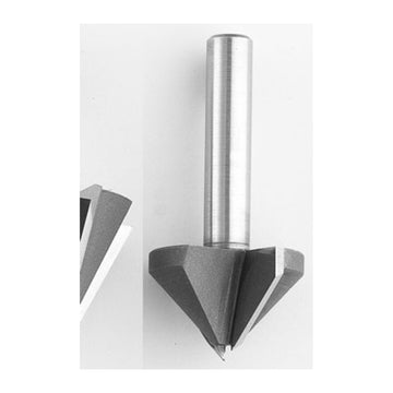 Belin Conical Milling Tool V-Bit 2 Flute Metric 6mm Shank