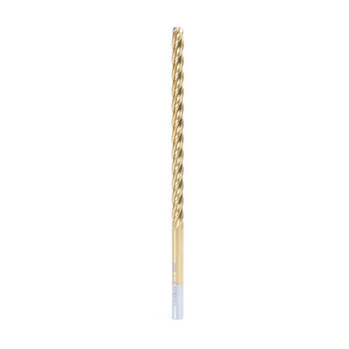 Amana Tool HSS1202 Foam Cutting Ball End 1/4 D x 1/8 R x 4 CH x 1/4 SHK x 6 Inch Long Extended Reach CNC High Speed Stee