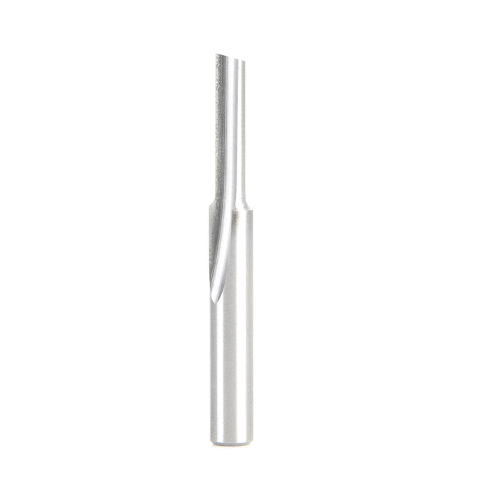 Amana Tool HSS1509 Plastic Cutting, Single Straight O Flute 3/16 D x 3/4 CH x 1/4 SHK x 2 Inch Long High Speed Steel (HS