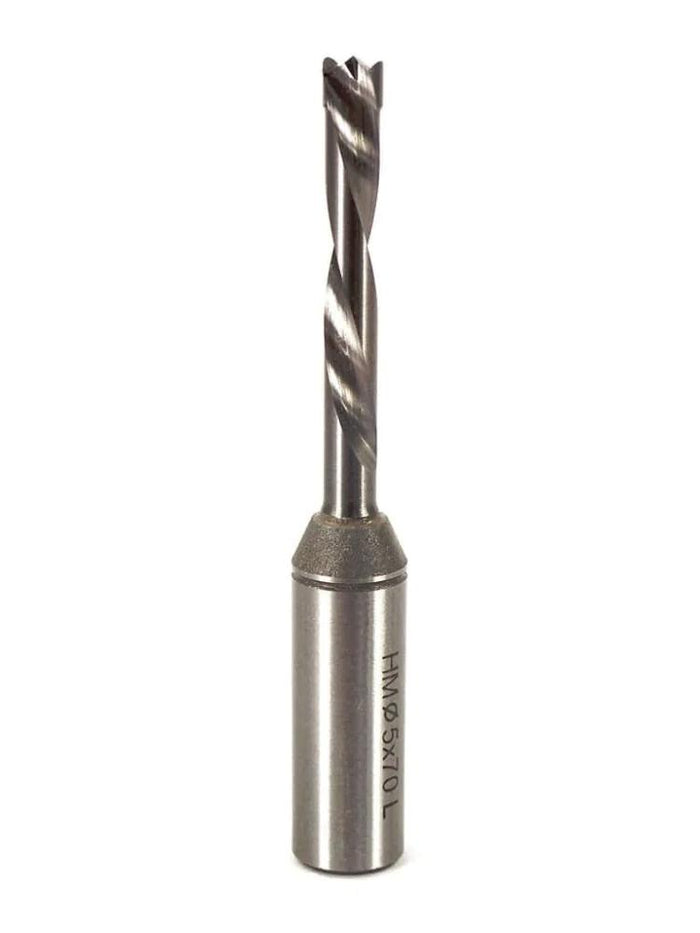 Whiteside DB570LHSC Left Hand Brad Point Dowel Drill - official product photo