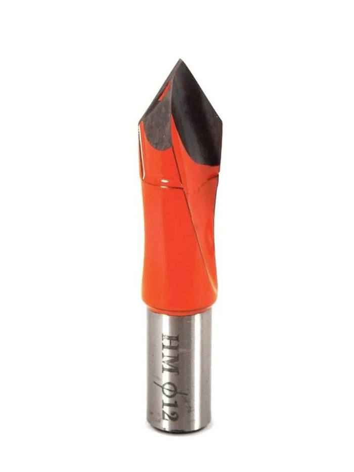 Whiteside DT1257LH Left Hand V-Point Dowel Drill - official product photo