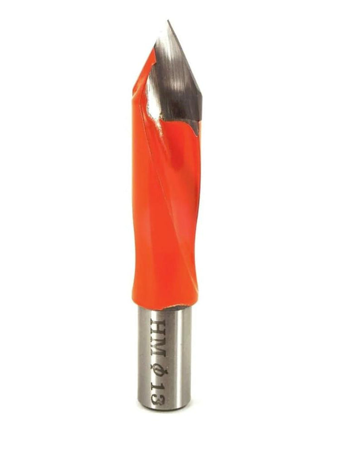 Whiteside DT1370LH Left Hand V-Point Dowel Drill - official product photo