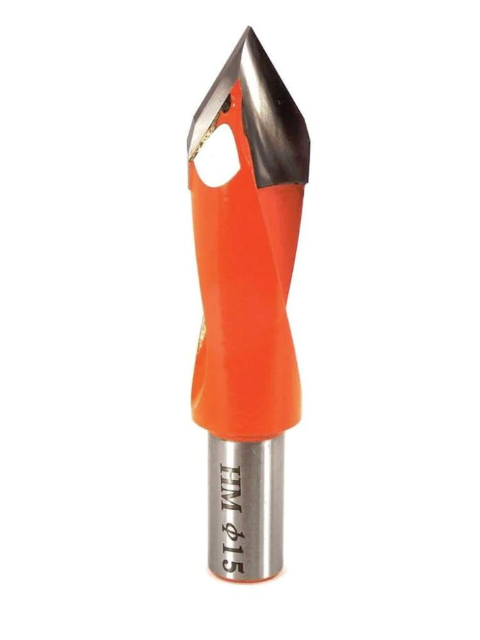Whiteside DT1570LH Left Hand V-Point Dowel Drill - official product photo