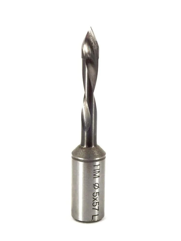 Whiteside DT557LHSC Left Hand V-Point Dowel Drill - official product photo