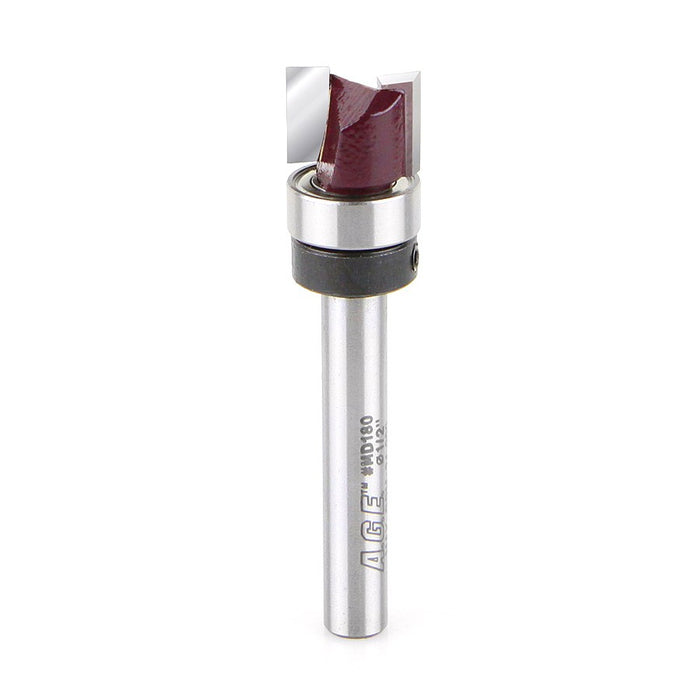 Amana Tool A.G.E.® MD180 Plunge Router Bit - 1/2″ Dia, 1/4″ Shank