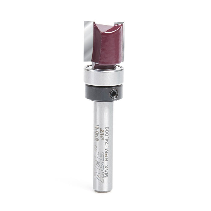 Amana Tool A.G.E.® MD181 Plunge Router Bit - 1/2″ Dia, 1/4″ Shank