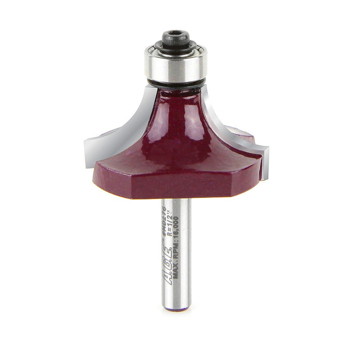 Amana Tool A.G.E.® MD276 Corner Round / Beading Router Bit - 1/2″ Radius