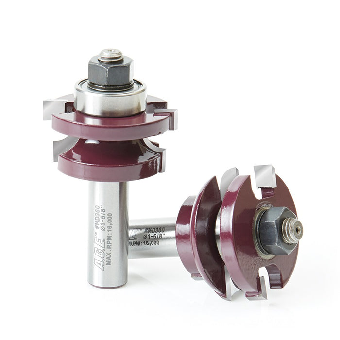 Amana Tool A.G.E.® MD360 Stile & Rail Router Bit