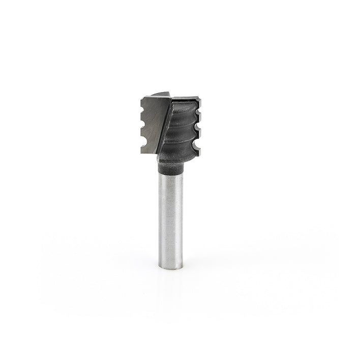 Amana Tool MM4110 Carbide Tipped Miniature Molding 1/32 x 3/64 x 5/64 R x 19/32 D x 19/32 CH x 1/4 Inch SHK Router Bit